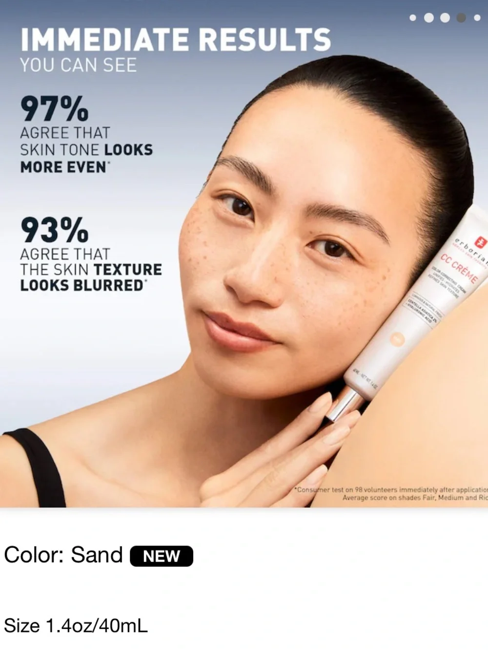 Erborian CC Cream Color-Corrector for Natural Luminous Finish